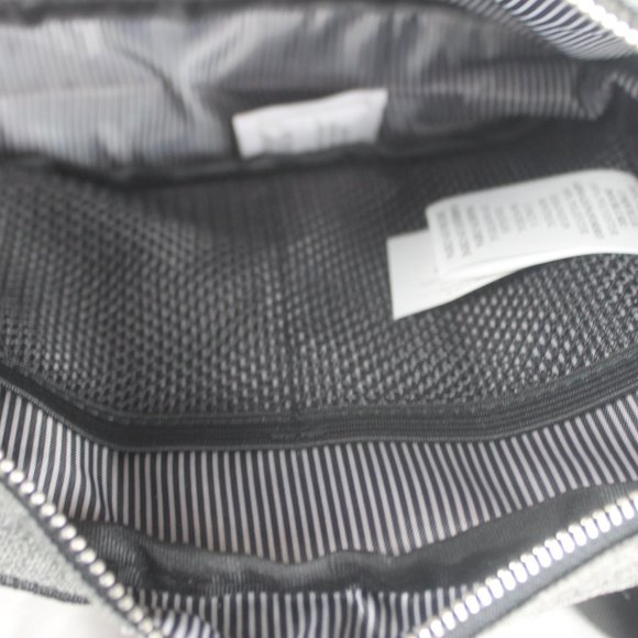 Ashbury by Spector & Co. Cross body Bag Duffle Travel Tote- Charcoal Gray New - Picture 9 of 10